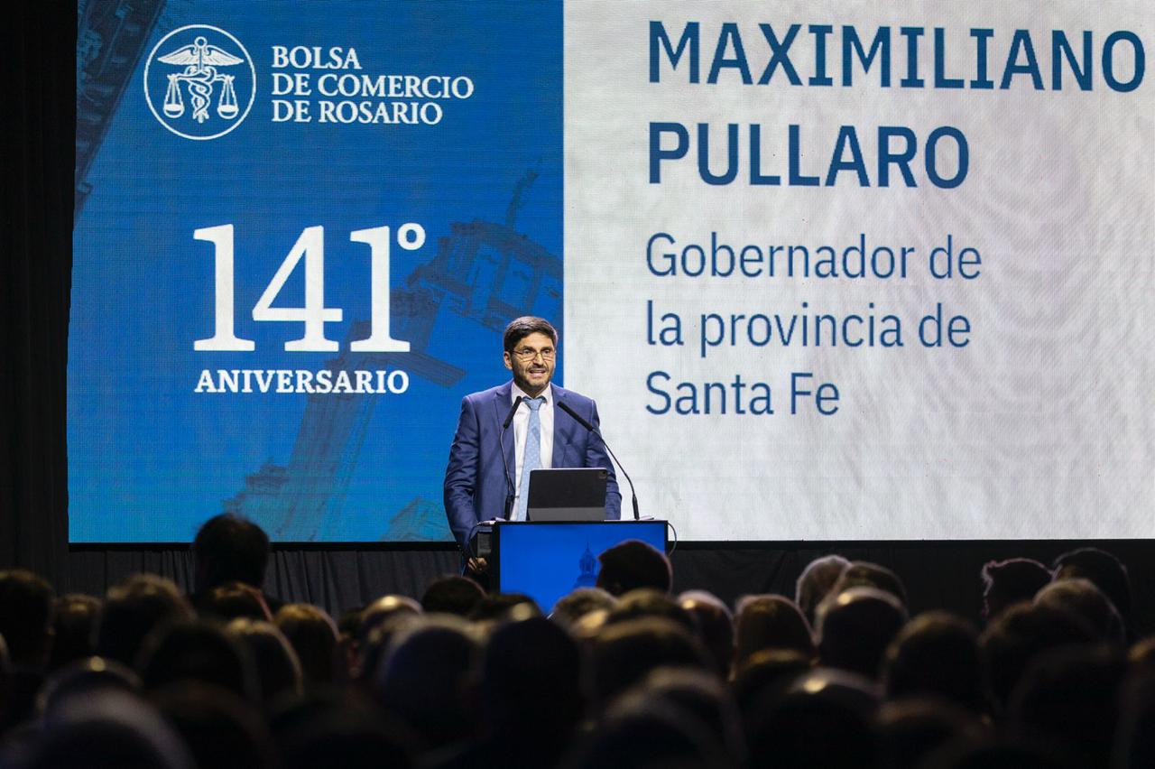 Pullaro pidió "no volver al populismo" y que al equilibrio fiscal le sigan "políticas de desarrollo productivo